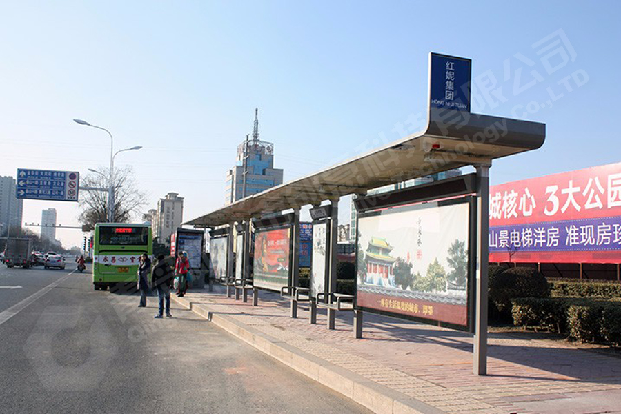 數(shù)字化公交候車亭,數(shù)字化公交候車站臺